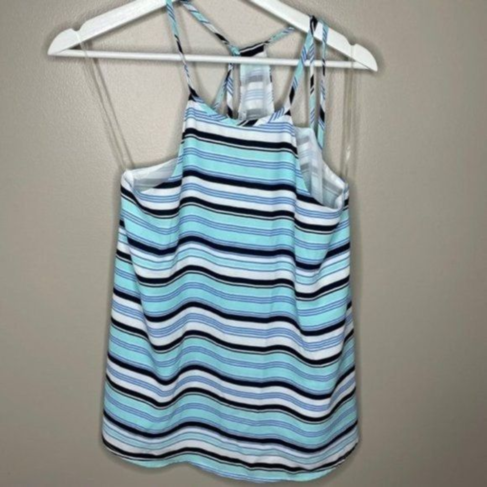 Alice Blue Stitch Fix Paolo Strap Top‎